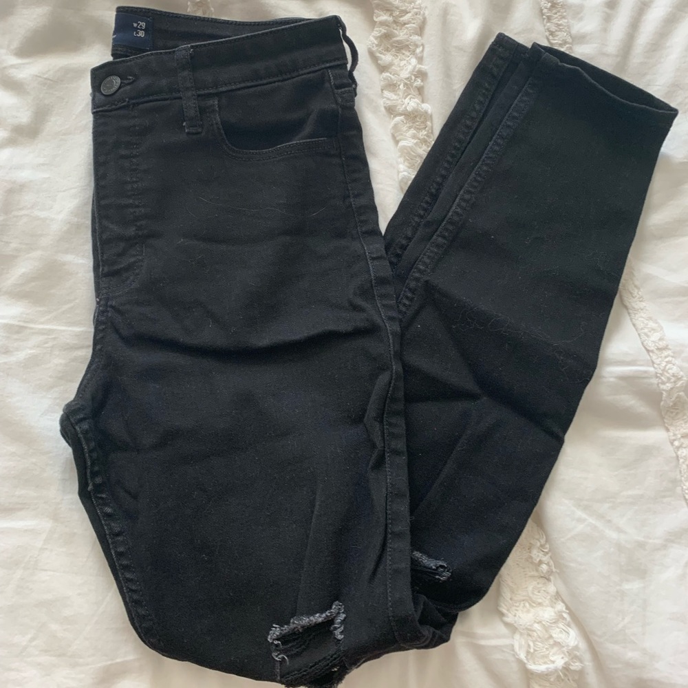 Hollister high rise super skinny jeans size 9 long